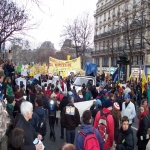 Manifestation contre le nuclaire  Paris le 17 janvier 2003 photo n29 